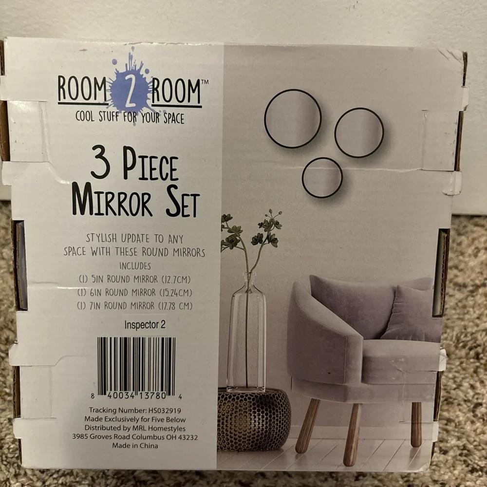 3-piece mirror set